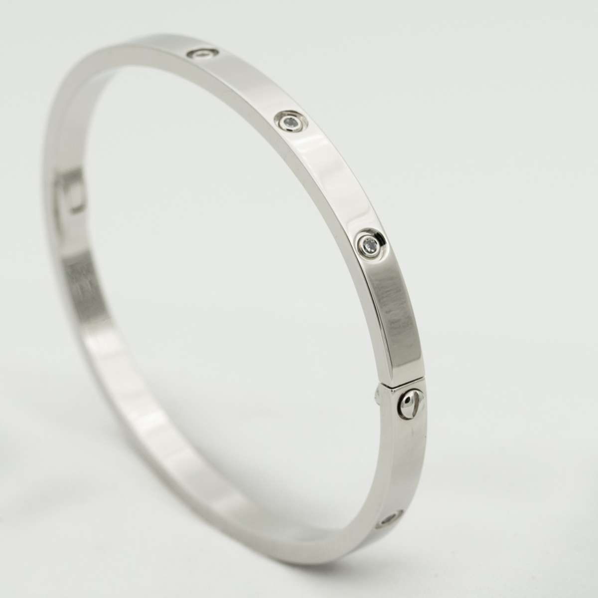 [⭐DORISW] LOVE ARMBAND 3,65 MM 10 DIAMANTEN