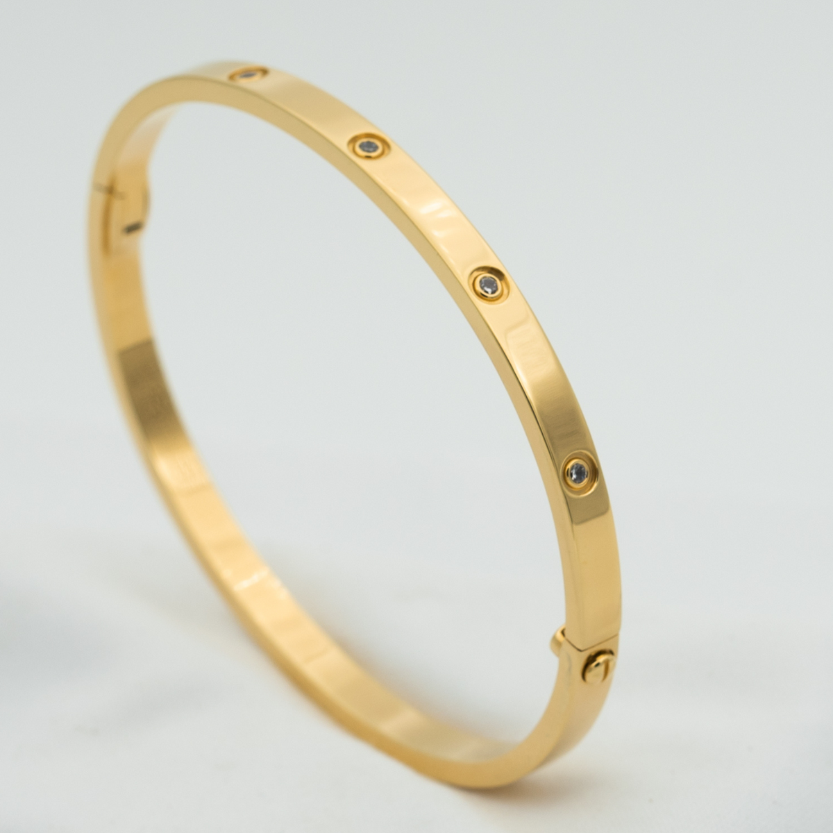 [⭐DORISW] LOVE ARMBAND 3,65 MM 10 DIAMANTEN