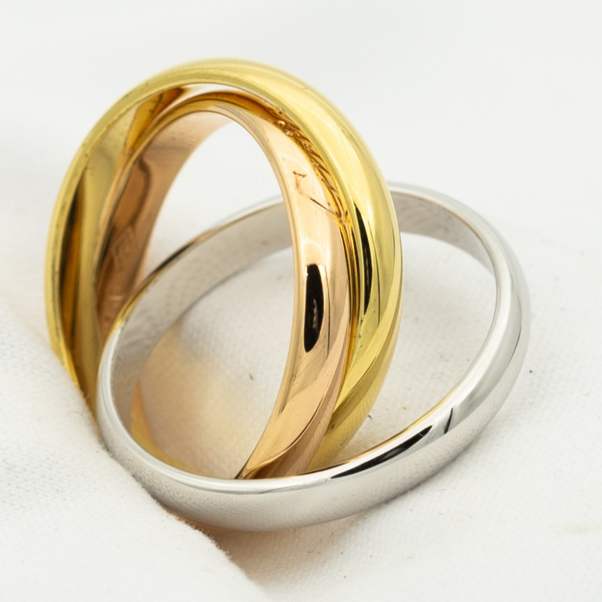 [⭐DORISW] TRINITY-RING GOLD ROSÉGOLD SILBER