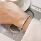 [⭐DORISW] KELLY BRACELET DIAMOND PAVED