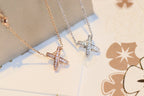 [⭐DORISW] DIAMANT-HALSKETTEN-SET