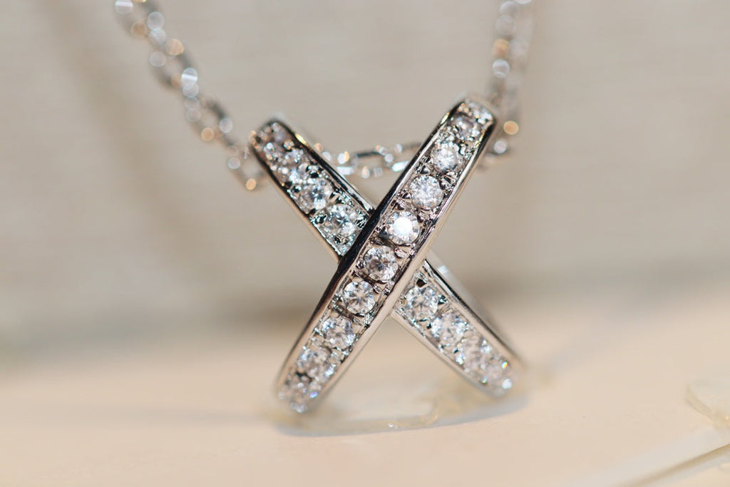 [⭐DORISW] DIAMANT-HALSKETTEN-SET
