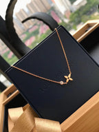 [⭐DORISW] BLOSSOM PENDANT PINK GOLD AND DIAMOND