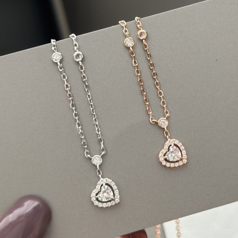 [[⭐DORISW] ] JOY HEART DIAMOND NECKLACE
