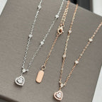 [[⭐DORISW] ] JOY HEART DIAMOND NECKLACE
