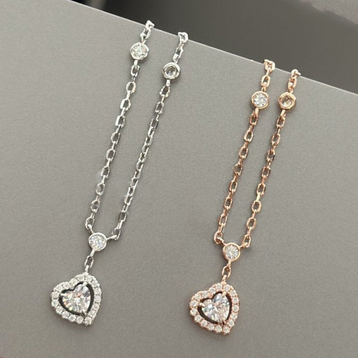 [[⭐DORISW] ] JOY HEART DIAMOND NECKLACE