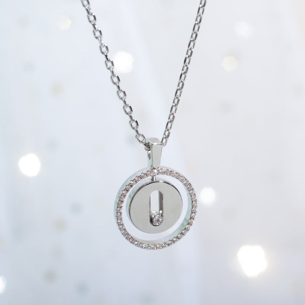 [[⭐DORISW] ] MOVE PM HALSKETTE SILBER DIAMANT