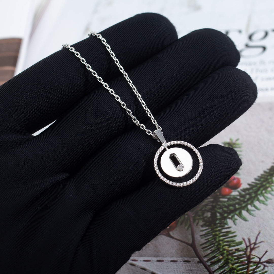 [[⭐DORISW] ] MOVE PM HALSKETTE SILBER DIAMANT
