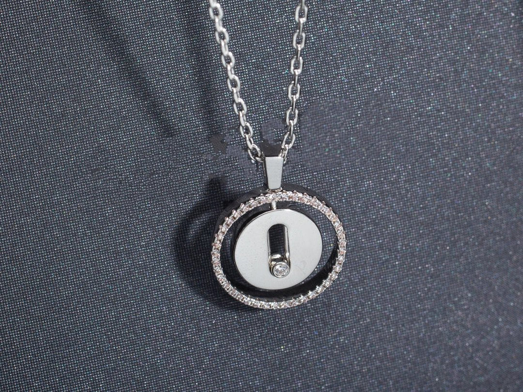 [[⭐DORISW] ] MOVE PM HALSKETTE SILBER DIAMANT