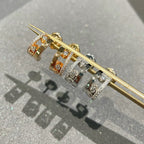 [[⭐DORISW] ] MOVE ROMANE EARRINGS DIAMOND
