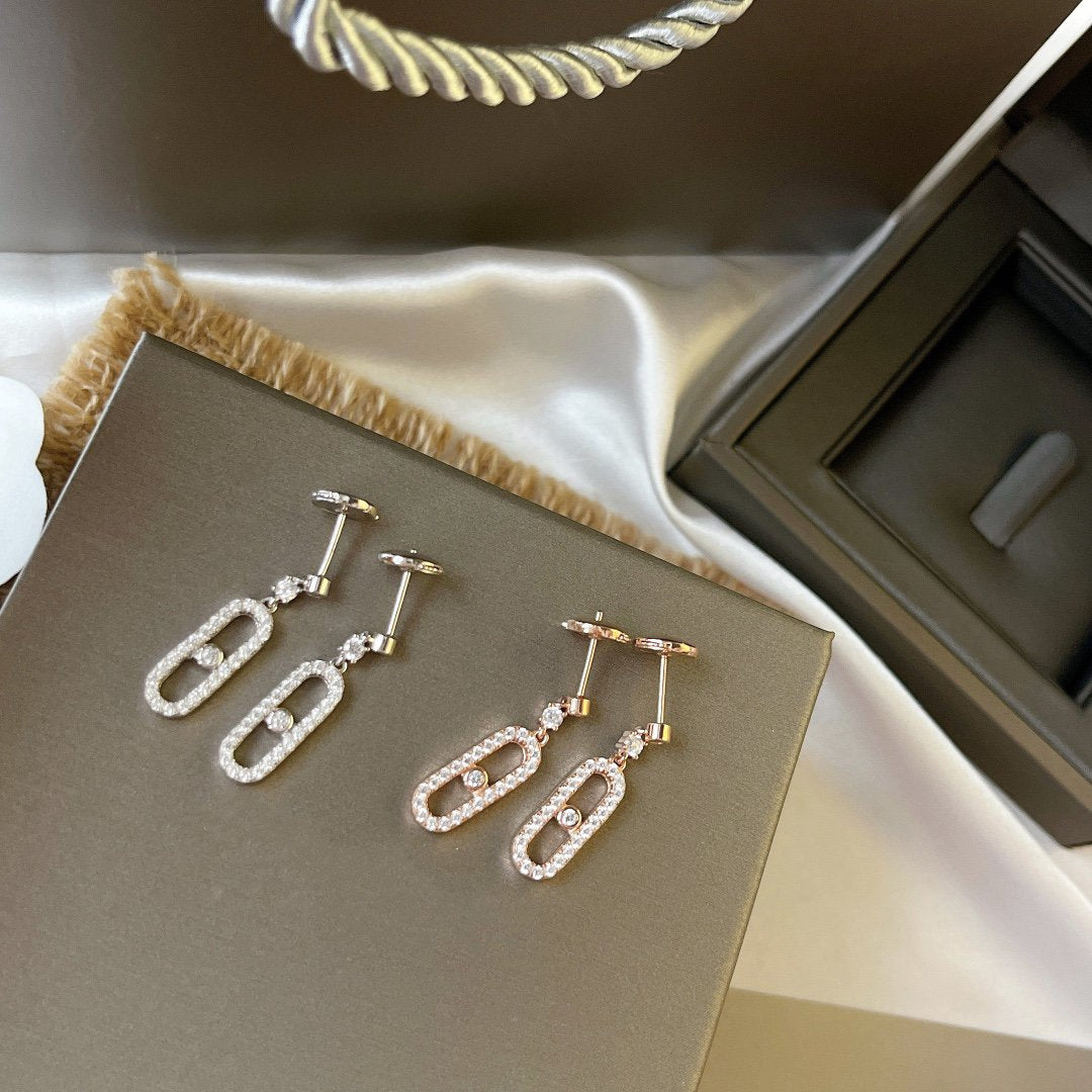 [[⭐DORISW] ] DORMEUSES MOVE UNO DIAMANT-OHRRINGE