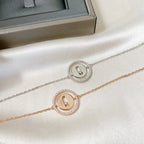 [⭐DORISW]LUCKY MOVE PAVED DIAMOND BRACELET