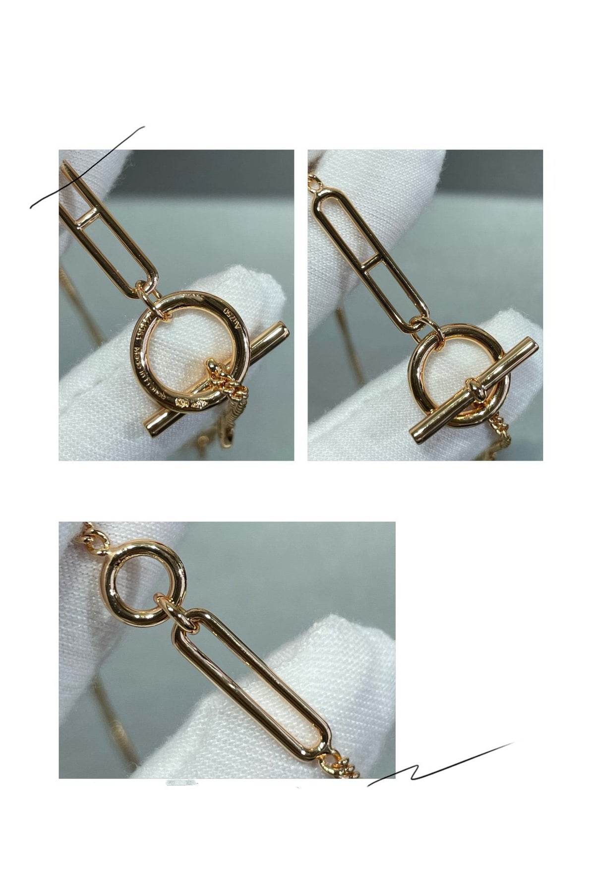 [⭐DORISW] HM STERLING CHAINE D'ANCRE HEART
