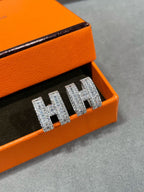 [⭐DORISW] Hスタッドピアス シルバーダイヤモンド