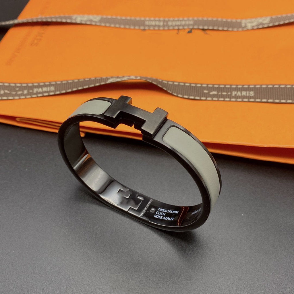 [⭐DORISW] CLIC HM ARMBAND SCHWARZ GRAU