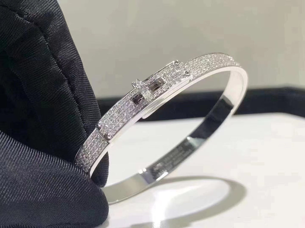 [⭐DORISW] HM KELLY ARMBAND IN SILBER UND VOLL-PAVÉ-DIAMANTEN