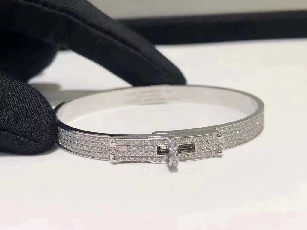 [⭐DORISW] HM KELLY ARMBAND IN SILBER UND VOLL-PAVÉ-DIAMANTEN