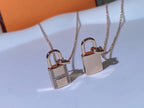 [⭐DORISW] HM ADVANCED NICHE LOCK-HALSKETTE MIT DIAMANTEN