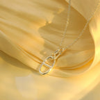 [⭐DORISW] HM CHAINE D'ANCRE PENDANT NECKLACE STERLING SILVER