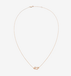 [⭐DORISW] FORCE 10 DIAMOND PINK GOLD NECKLACE MINI MODEL