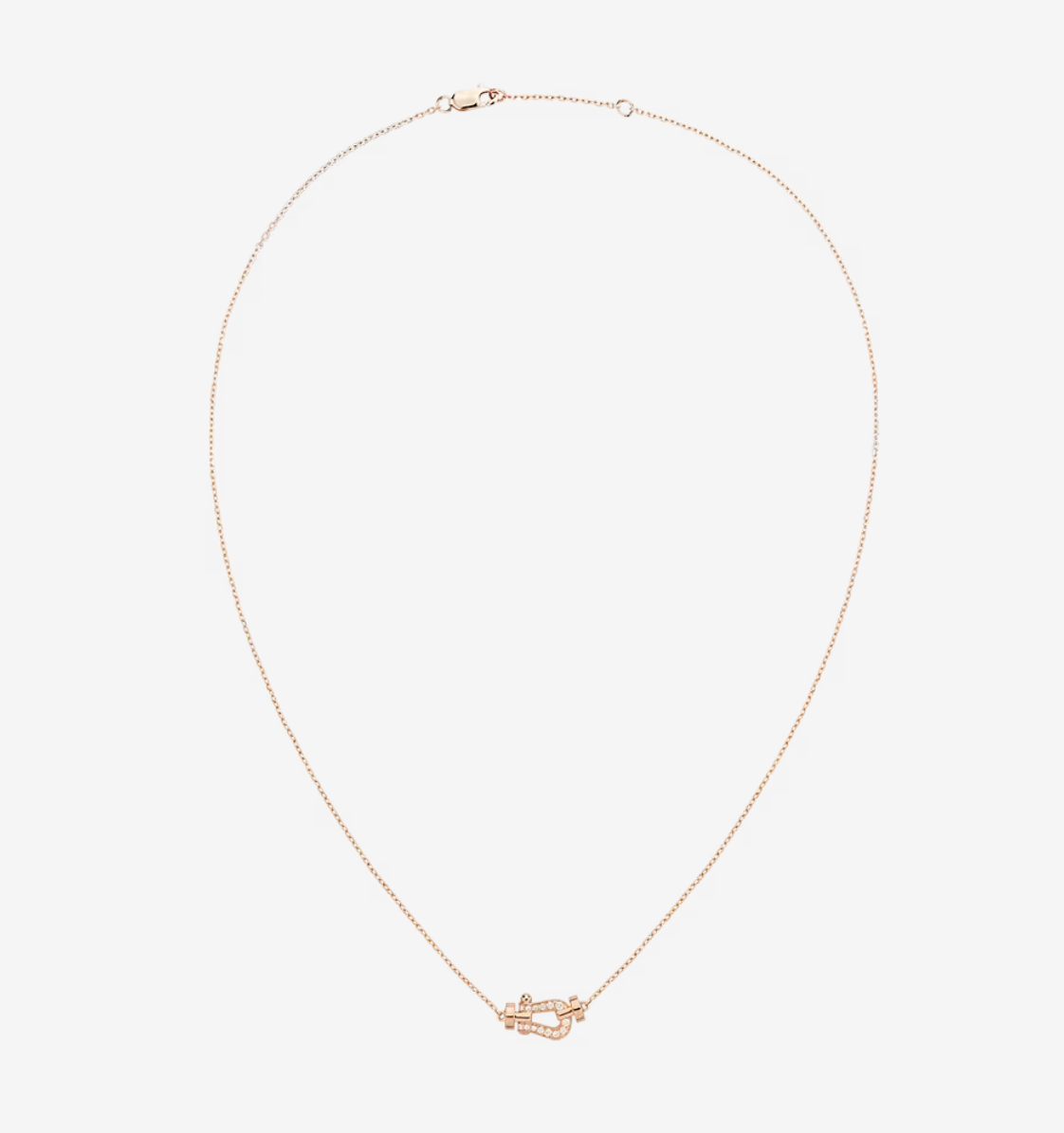 [⭐DORISW] FORCE 10 DIAMANT-HALSKETTE AUS ROSÉGOLD MINI-MODELL