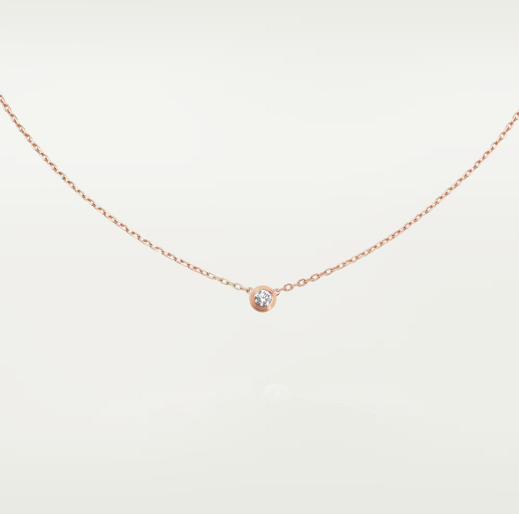 [⭐DORISW] DAMOUR ダイヤモンドネックレス