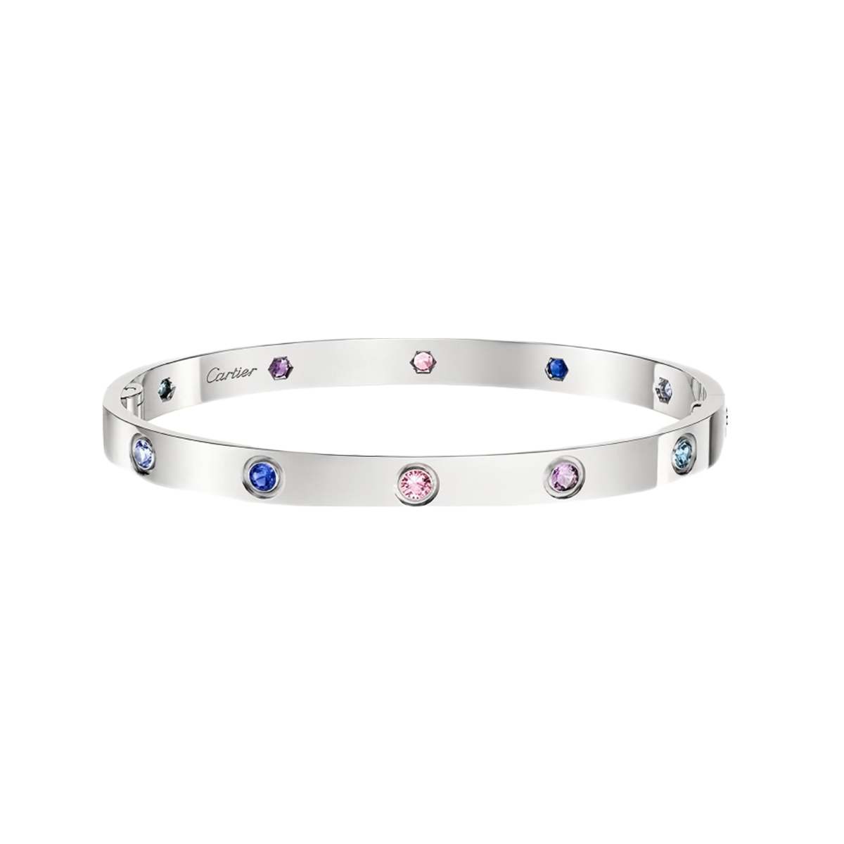 [[⭐DORISW] ] 2026 RAINBOW LOVE ARMBAND 6,1MM 10 DIAMANTEN