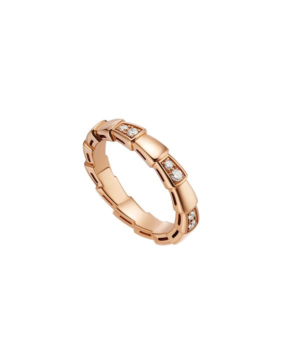 [⭐DORISW]SERPENTI RING ROSEGOLD 3MM