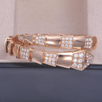 [⭐DORISW]SERPENTI BRACELET PINK GOLD DIAMOND