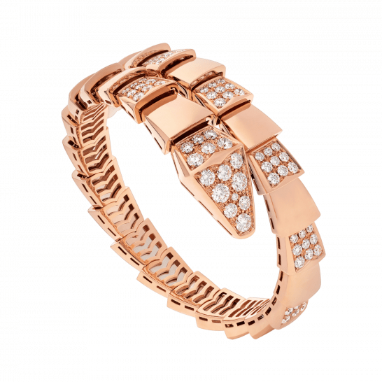 [⭐DORISW]SERPENTI BRACELET PINK GOLD DIAMOND