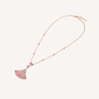 [⭐DORISW]DREAM NECKLACK DIAMOND PINK GOLD
