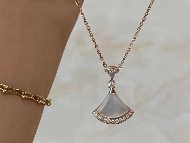 [⭐DORISW]DREAM HALSKETTE MOP ROSÉGOLD DIAMANT