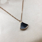 [⭐DORISW]DREAM NECKLACE ONYX 1 DIAMOND