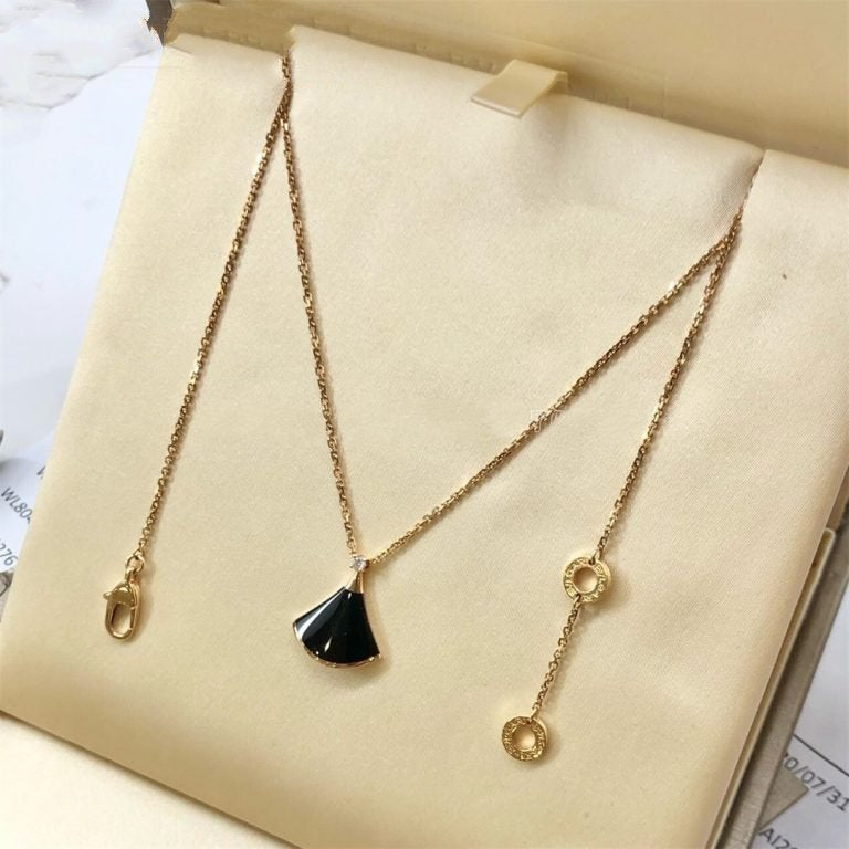 [⭐DORISW]DREAM NECKLACE ONYX 1 DIAMOND