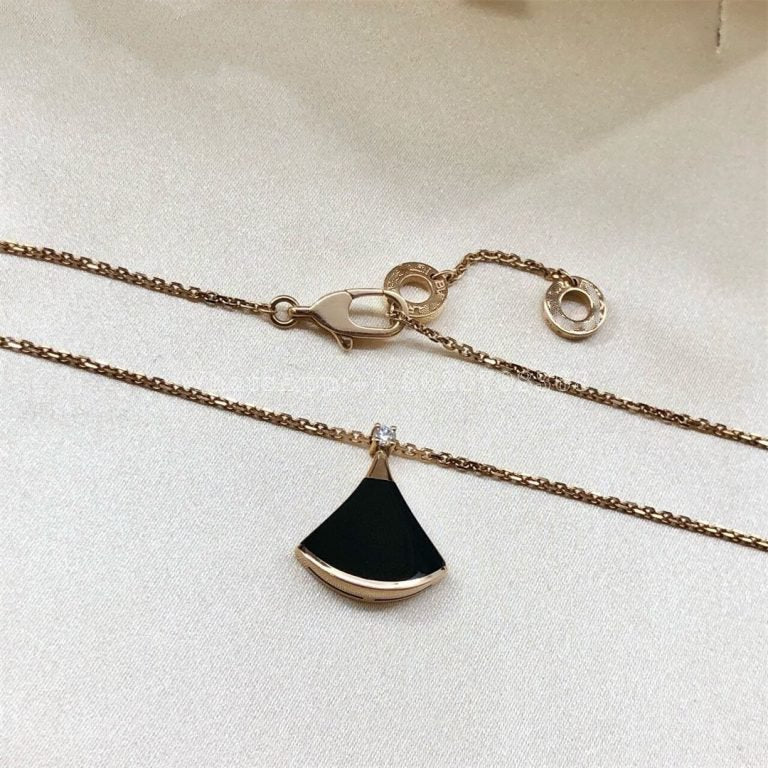 [⭐DORISW]DREAM NECKLACE ONYX 1 DIAMOND