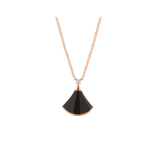 [⭐DORISW]DREAM NECKLACE ONYX 1 DIAMOND