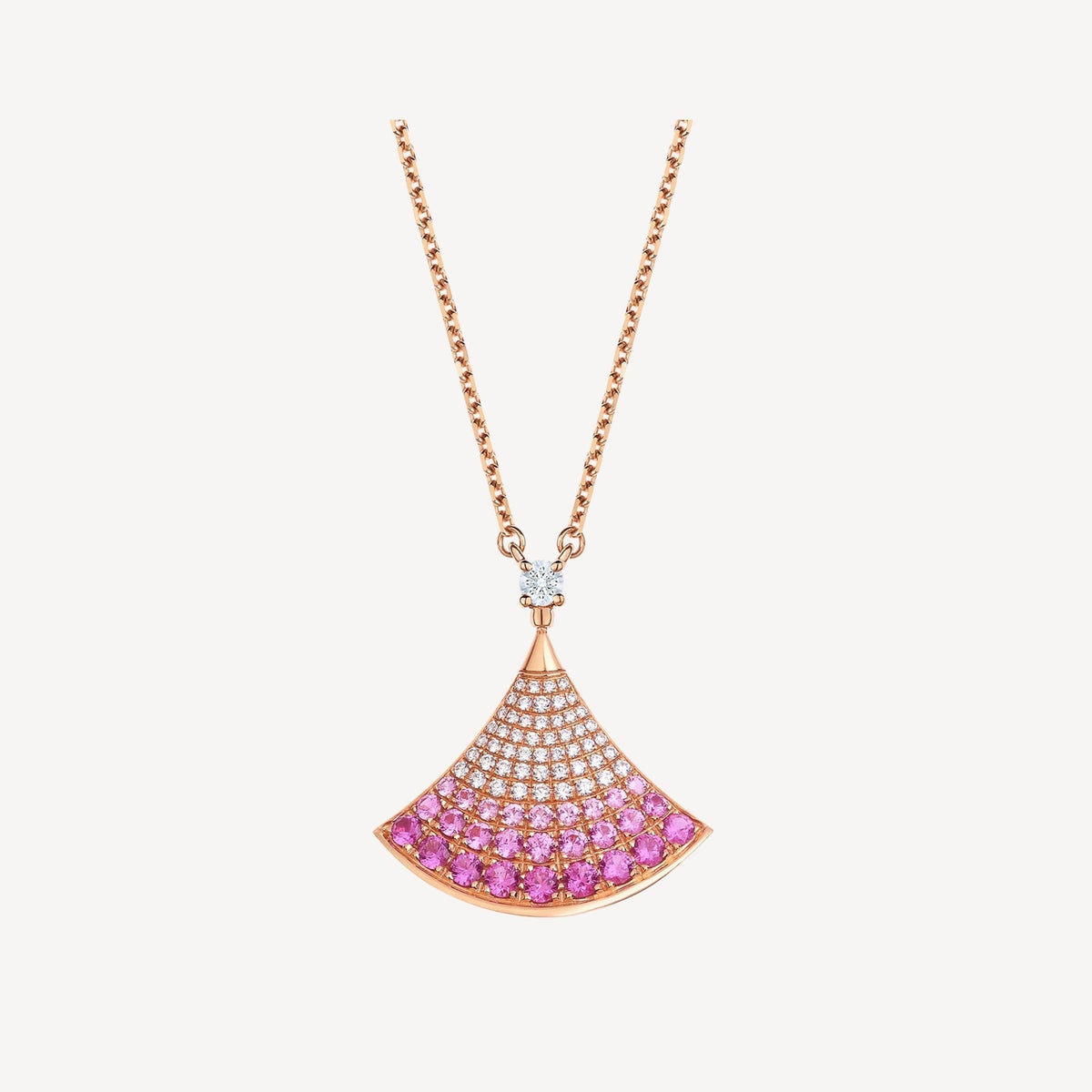 [⭐DORISW]DREAM NECKLACE PINK GOLD PINK DIAMOND