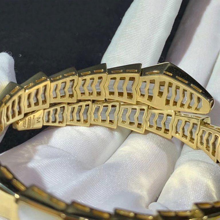 [⭐DORISW]SERPENTI ARMBAND PERLMUTT GOLD