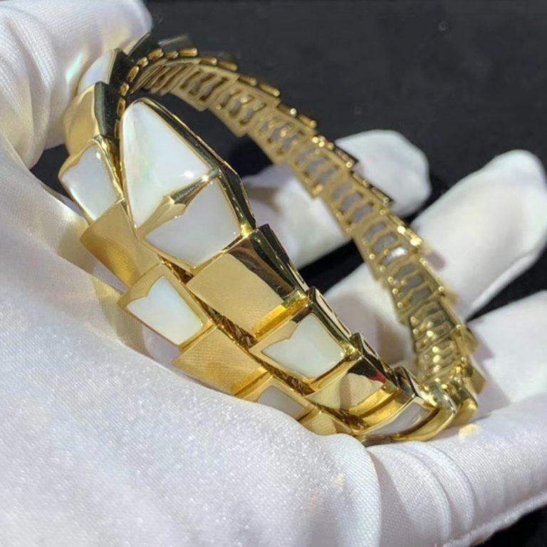 [⭐DORISW]SERPENTI BRACELET MOP GOLD