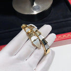 [⭐DORISW]SERPENTI ARMBAND PERLMUTT GOLD