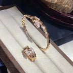 [⭐DORISW]SERPENTI ARMBAND DIAMANTEN ROSÉGOLD