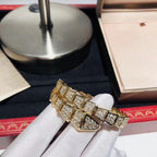 [⭐DORISW]SERPENTI BRACELET 8MM GOLD DIAMOND