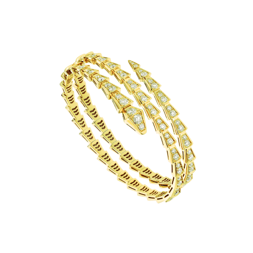 [⭐DORISW]SERPENTI BRACELET GOLD DIAMOND DOUBLE ROW