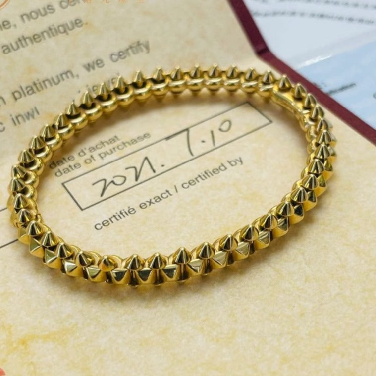 [⭐DORISW] CLASH GOLD BRACELET