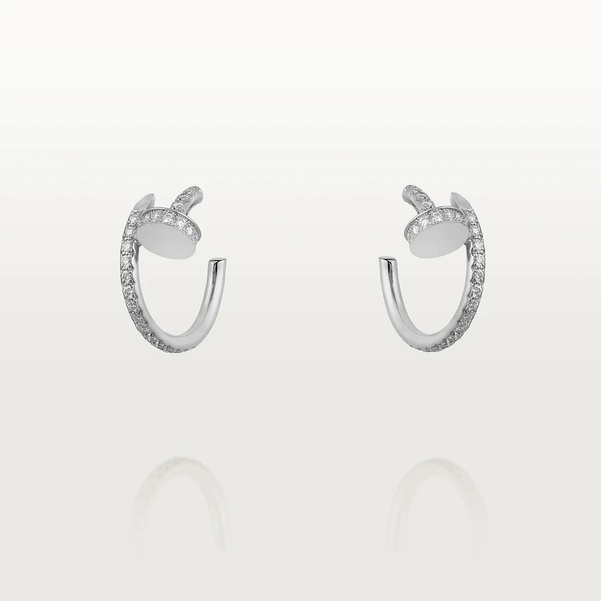[⭐DORISW] JUSTE OHRRINGE 12,75MM SILBER DIAMANT