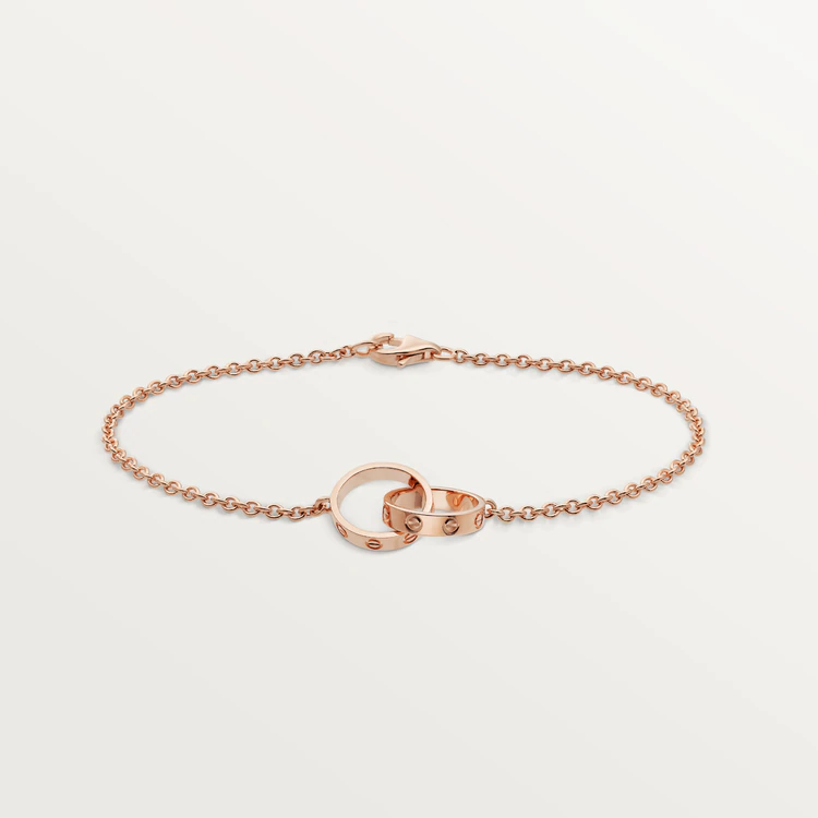 [⭐DORISW] LOVE BRACELET DOUBLE RING