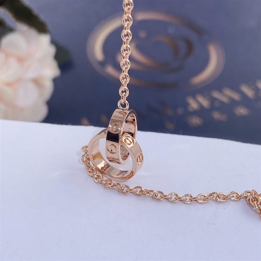 [⭐DORISW] LOVE BRACELET DOUBLE RING