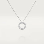 [⭐DORISW] LOVE NECKLACE ADJUSTABLE SILVER