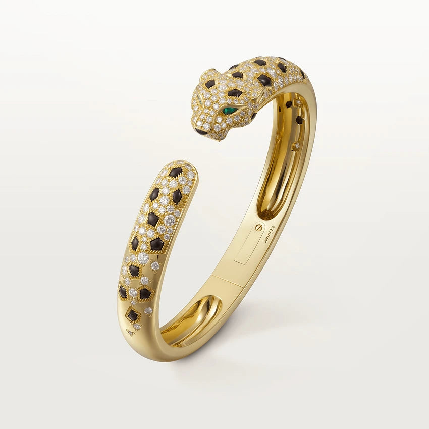 [⭐DORISW] PANTHÈRE GROSSES ARMBAND DIAMANTEN