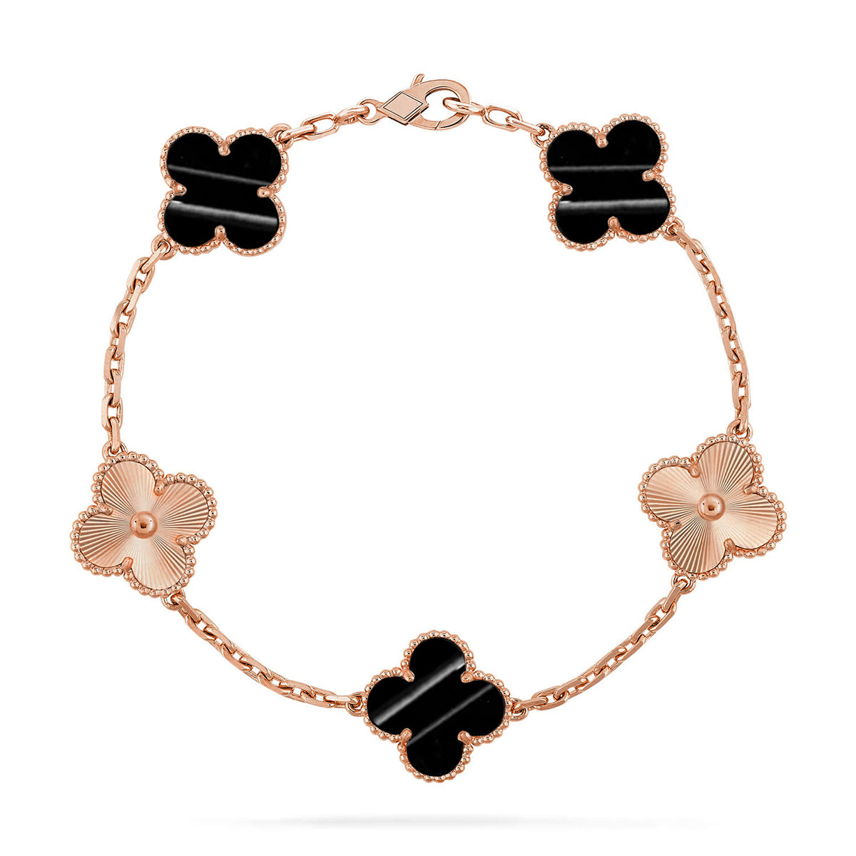[[⭐DORISW] ]New  CLOVER 5 MOTIF PULSAR STONE BRACELET COLLECTION